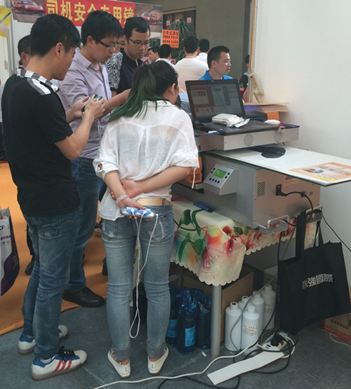 鴻盛數碼數碼印花 2014海博會