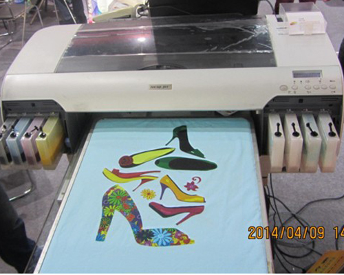 鴻盛數碼無水印花方案 2014國際印花工業展