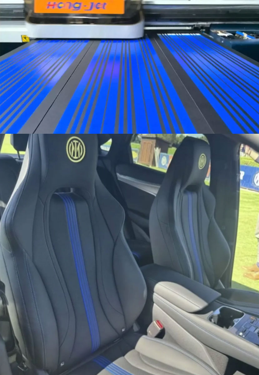 鴻捷乳膠方案打印比亞迪汽車座椅