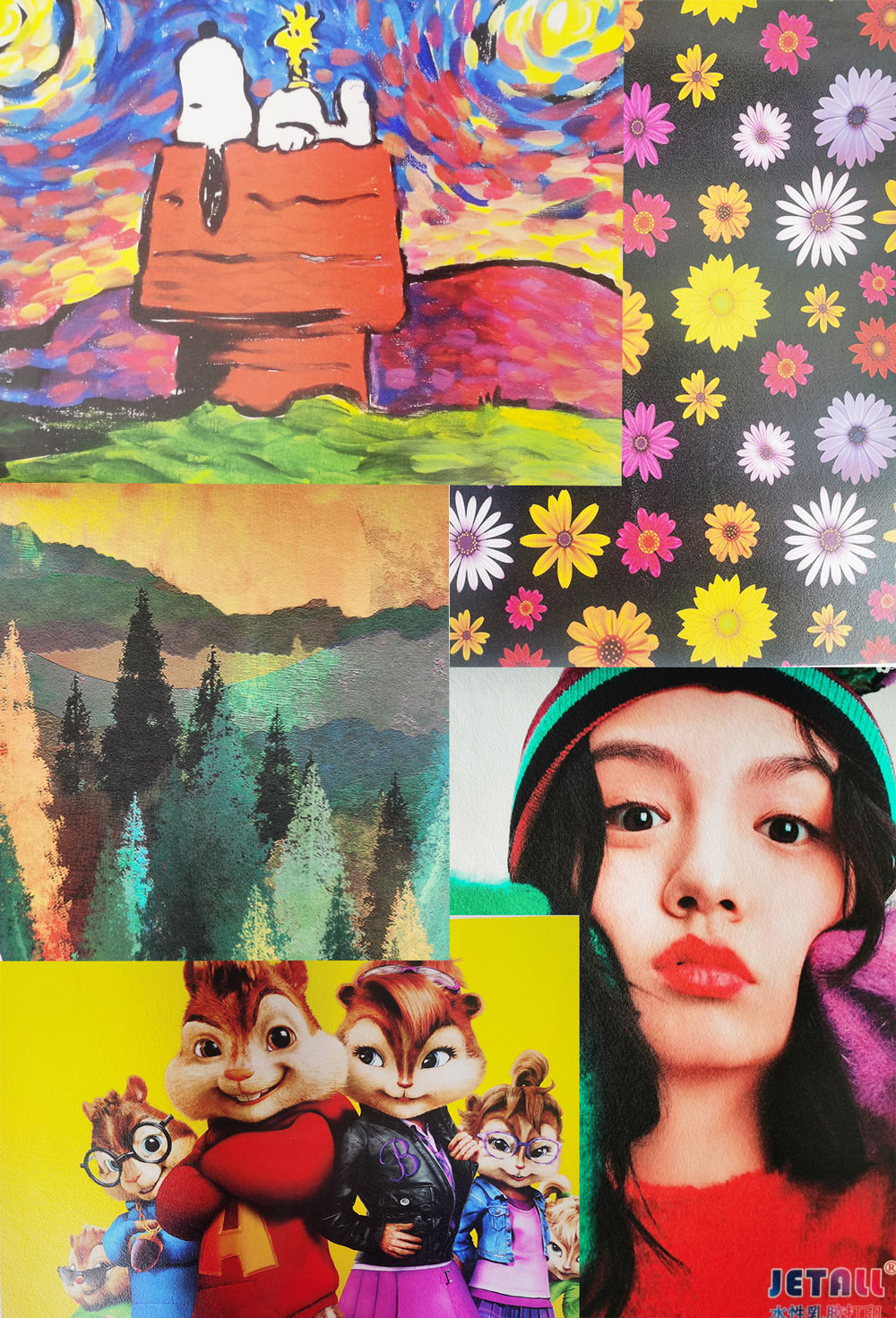 乳膠墨水打印壁紙